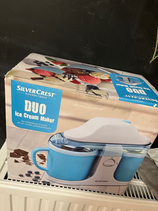 Duo Ice Cream Maker - Silver Crest - maszynka do robienia lodów