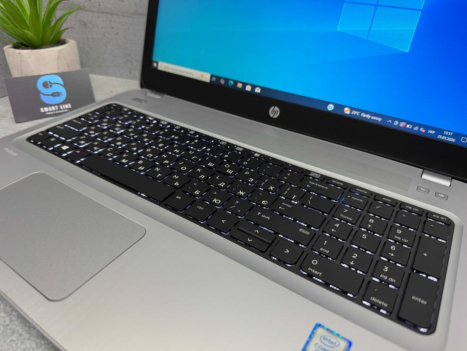 200gb ssd/8gb ddr4/i3-7100u/Стильний ноутбук Hp 450 G4