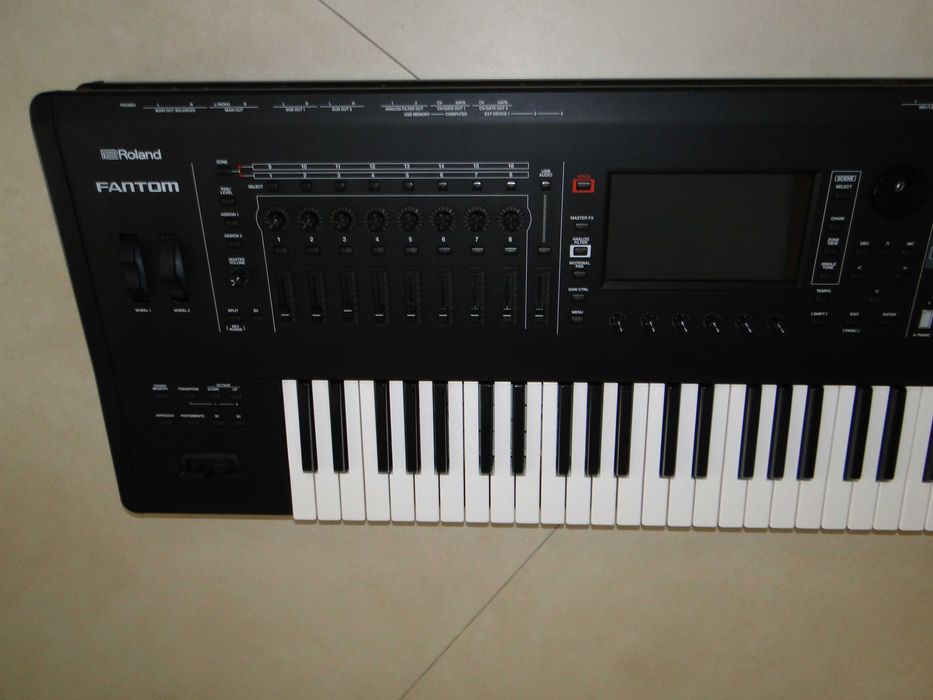 Flagowy Syntezator Workstation ROLAND FANTOM 6 EX.Jak Nowy.Mega Okazja