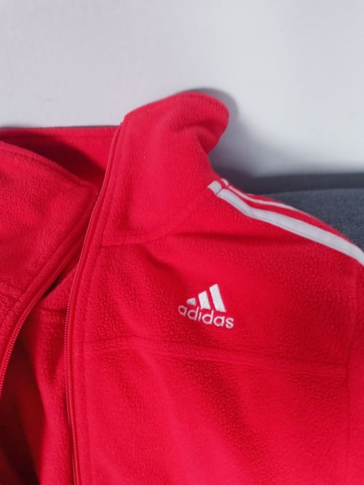 Bluza rozpinana polar XS chlopiec Adidas