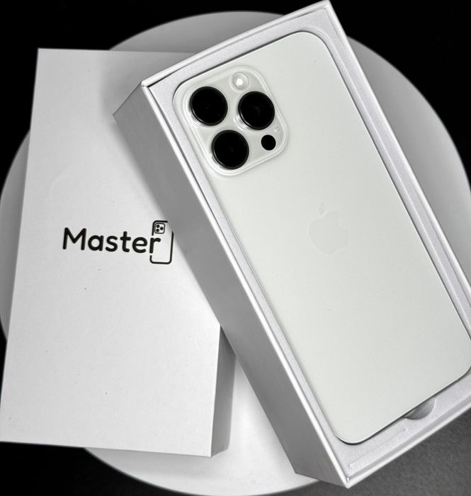 Apple iphone 16 Pro max 256gb white jak nowy 99% bat 6msc gwar