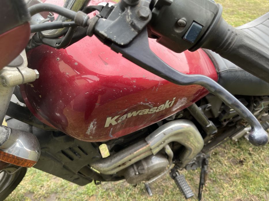 Kawasaki el 250 eliminator dużo części sillnik lagi gaźnik rama linka