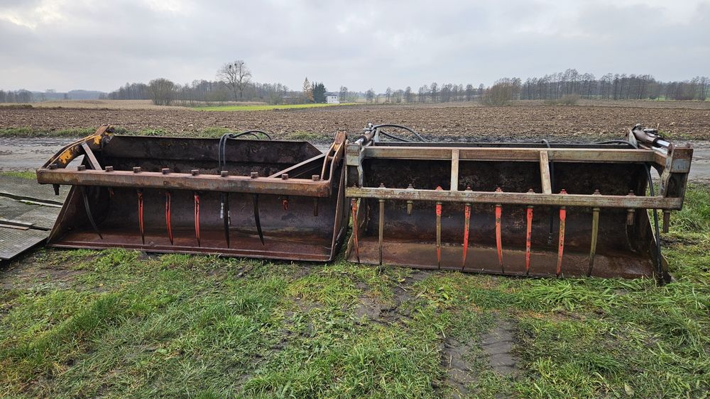 Łyżko krokodyl do ładowarki teleskopowej new holland jcb manitou