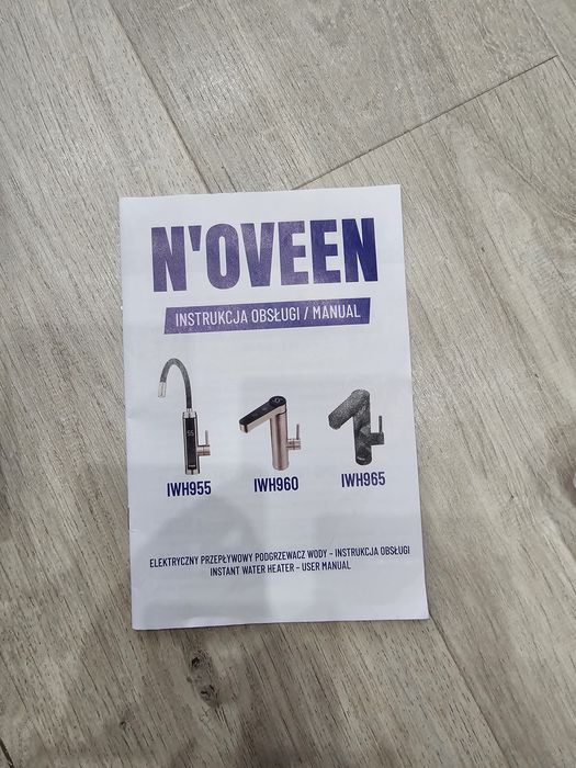 Nowy Przepływowy podgrzewacz wody