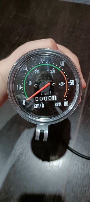 Nowy licznik rowerowy - przewodowy | 83 cm długości