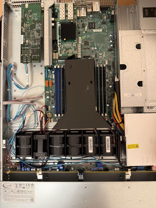 Сервер Supermicro CSE-815 X11SPW-TF 1U Rack Server