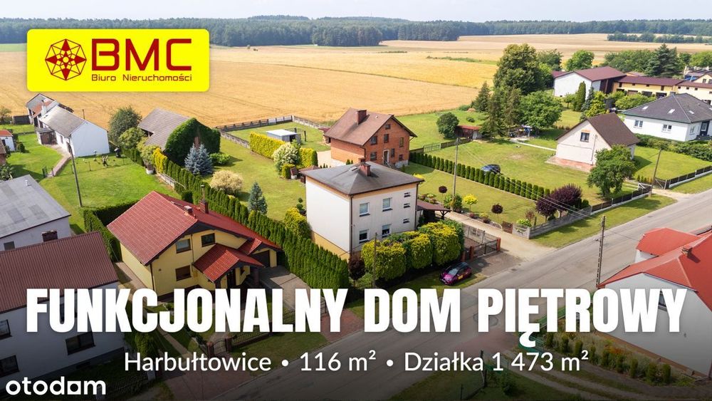 Funkcjonalny dom piętrowy - Harbułtowice