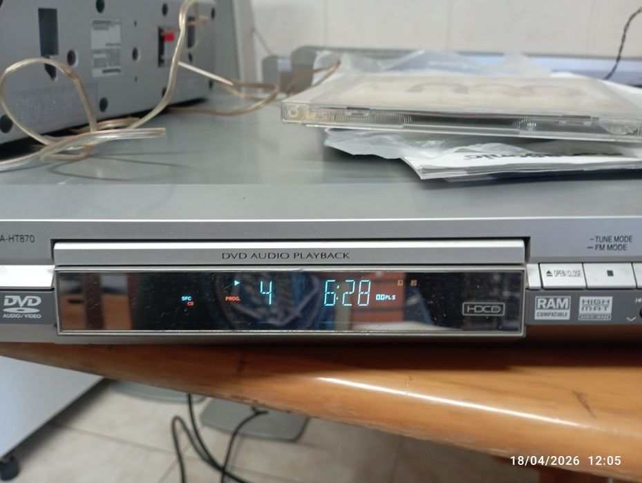 Sistema som e DVD Panasonic
