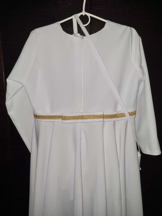 Alba sukienka komunijna + torebka + pokrowiec