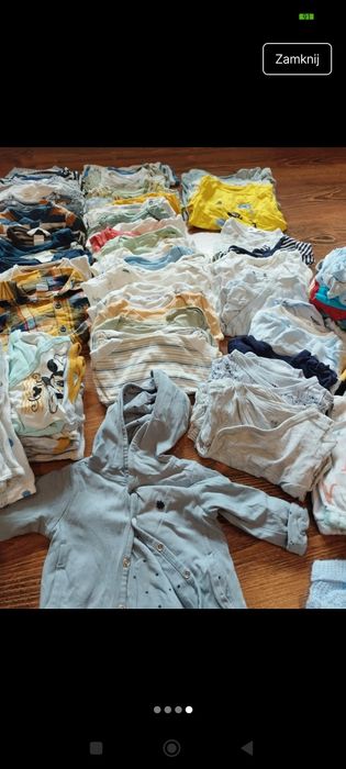 Paka ubrań dla chłopca 62