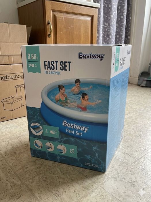 Nowy basen rozporowy 366cm Bestway