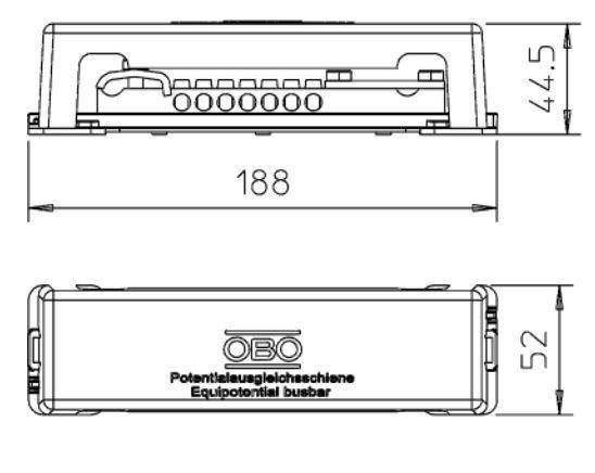 Шина вирівнювання потенціалів OBO 7-25мм