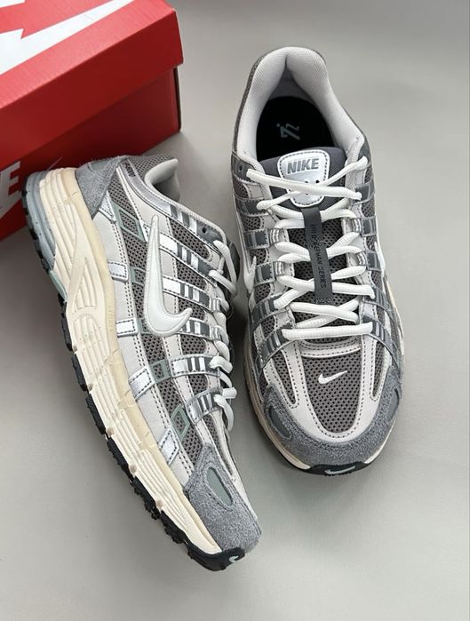 Оригінальні Кросівки Nike P-6000 Premium Casual Flat Pewter Найки cipі