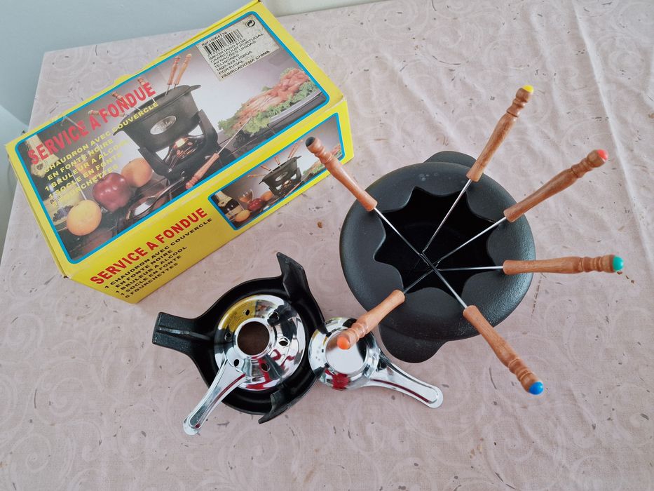 Serviço para Fondue em Ferro fundido