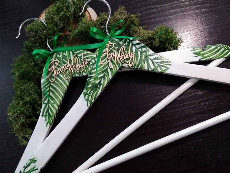 Wieszaki na ślub, Panna Młoda Pan Młody, pamiątka, prezent