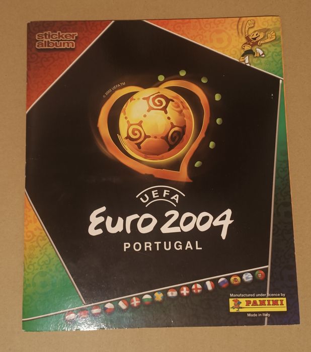 Caderneta Euro 2004 - Completa- Panini excelente estado