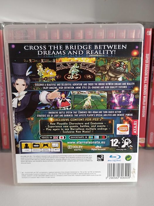 PS3 Jogos Eternal Sonata e Genji: Days of The Blade