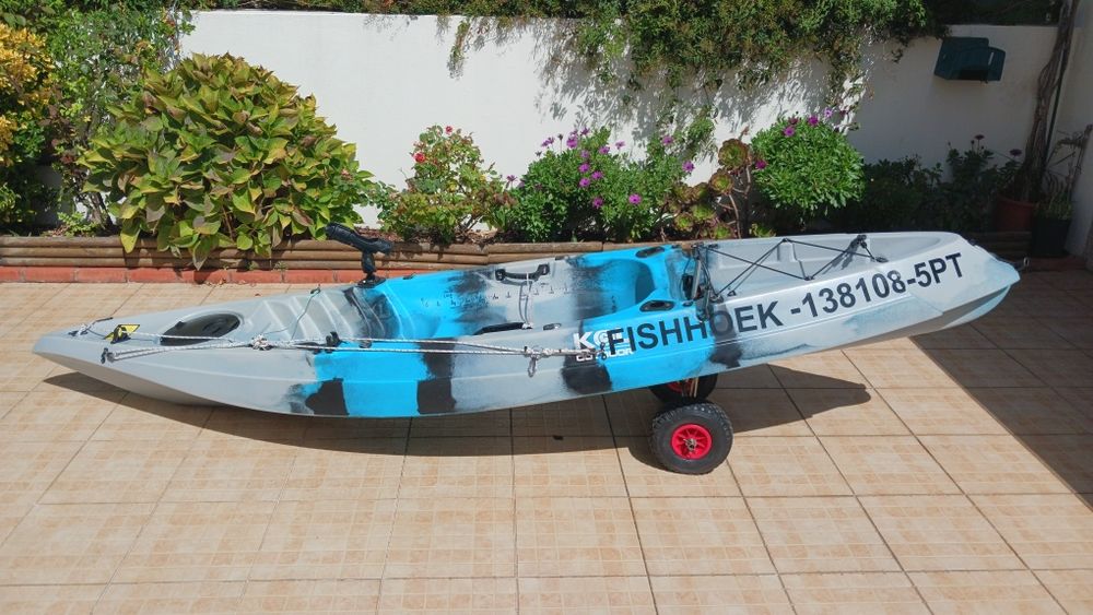 Kayak de Pesca registado.