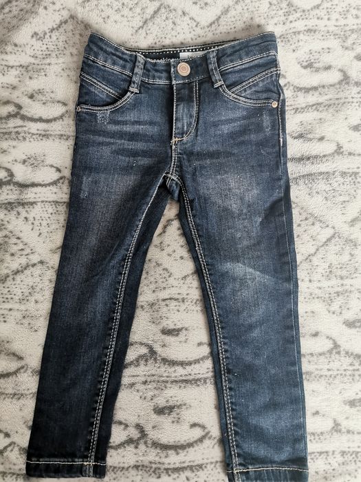 2x spodnie rurki skinny 2