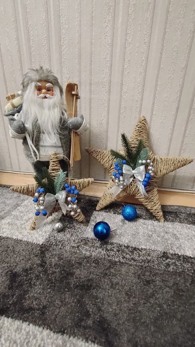 Новорічні прикраси новогодний декор  украшения звезда новорічна зірка