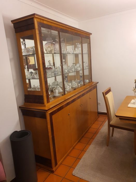 Sala de Jantar completa cerejeira e raiz de nogueira