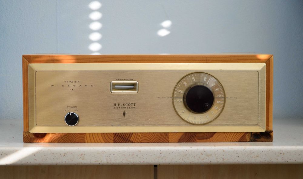 H. H. Scott 314 ламповый тюнер FM tuner USA