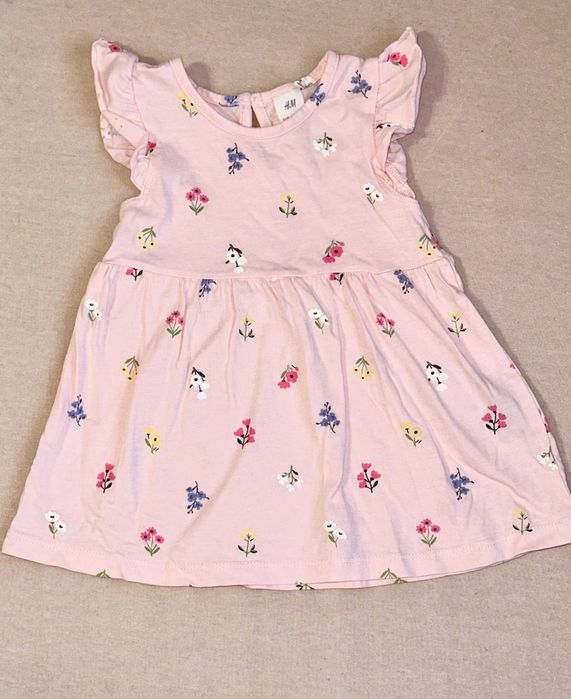 Zestaw sukienek dla dziewczynki H&M 68r, 4szt