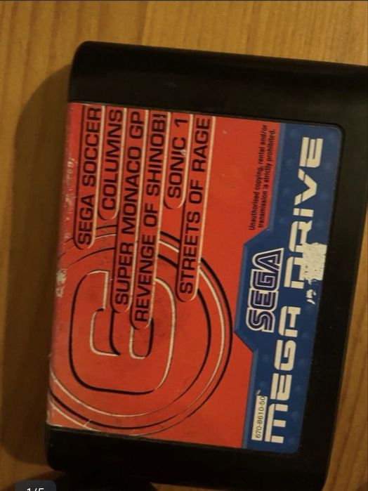 Consola sega megadrive 2 para peças