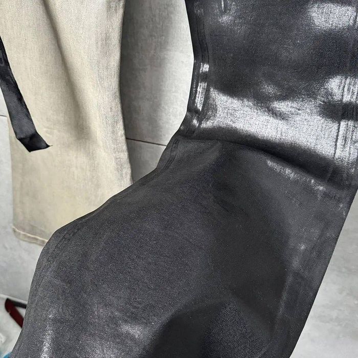 Джинсы Rick Owens waxed bootcut