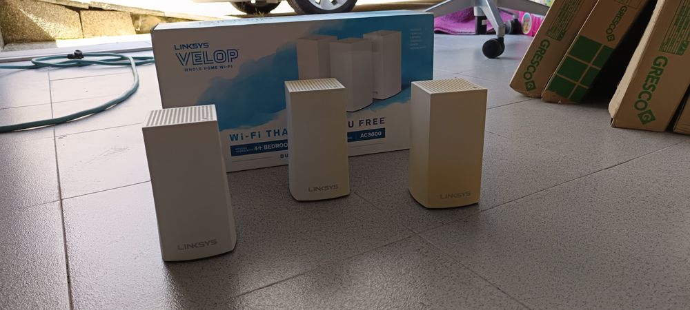 Velop Linksys 3 Nós Mesh Whole Home Wi-fi
