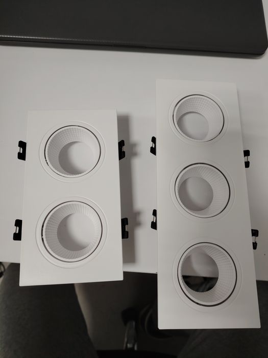 Точкові світильники з лампами GU10, 12W