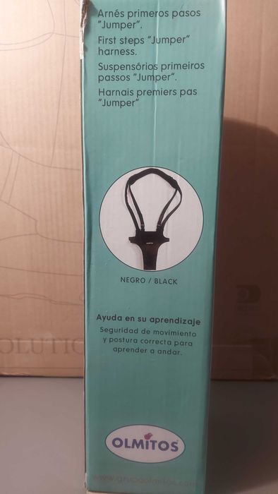arnés primeiros passos bebé
