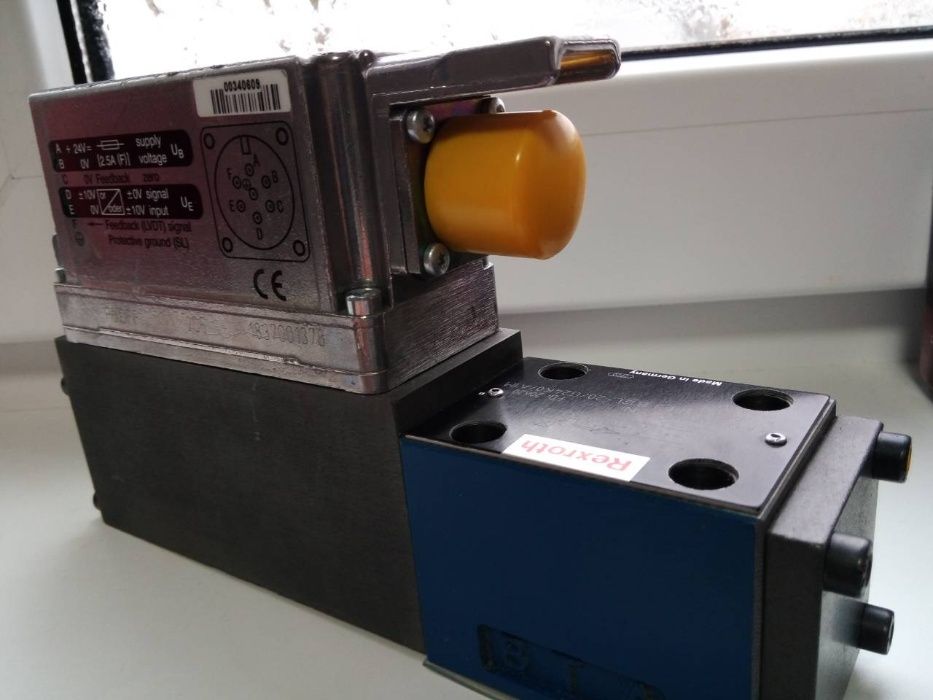 Клапан, гідравлічний, bosh rexroth, 4wrpeh 6 c3 b12l-20/g24k0/a