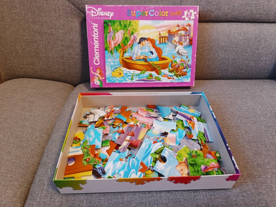Puzzle Disney Princes, 60 elementów