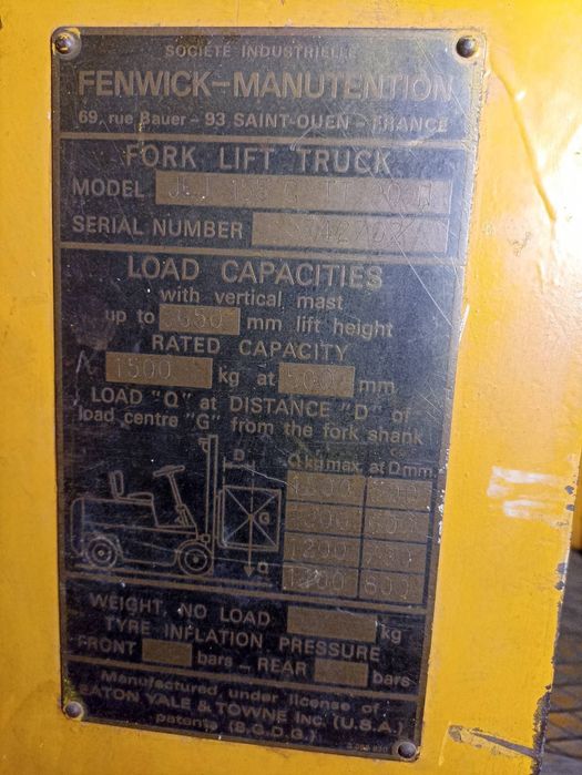 Empilhador troco eléctrico por gaz/gasolina