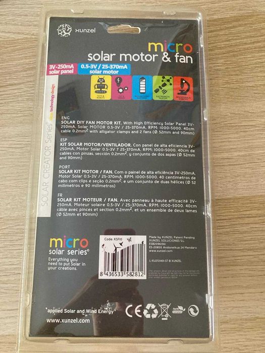 Brinquedo Energia Solar