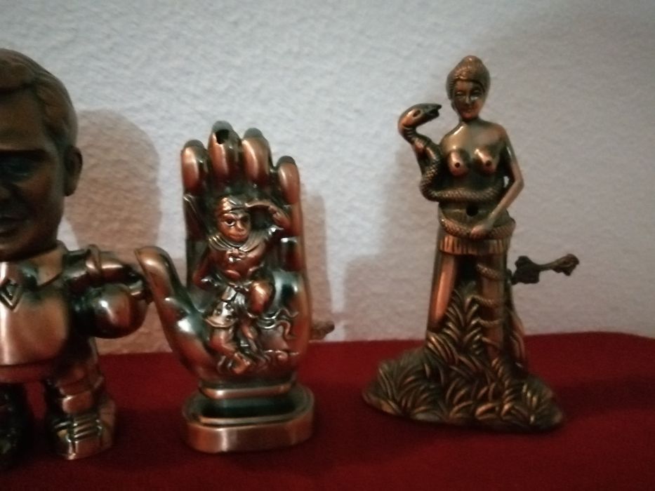 Lote 3 isqueiros em cobre por 15 euros
