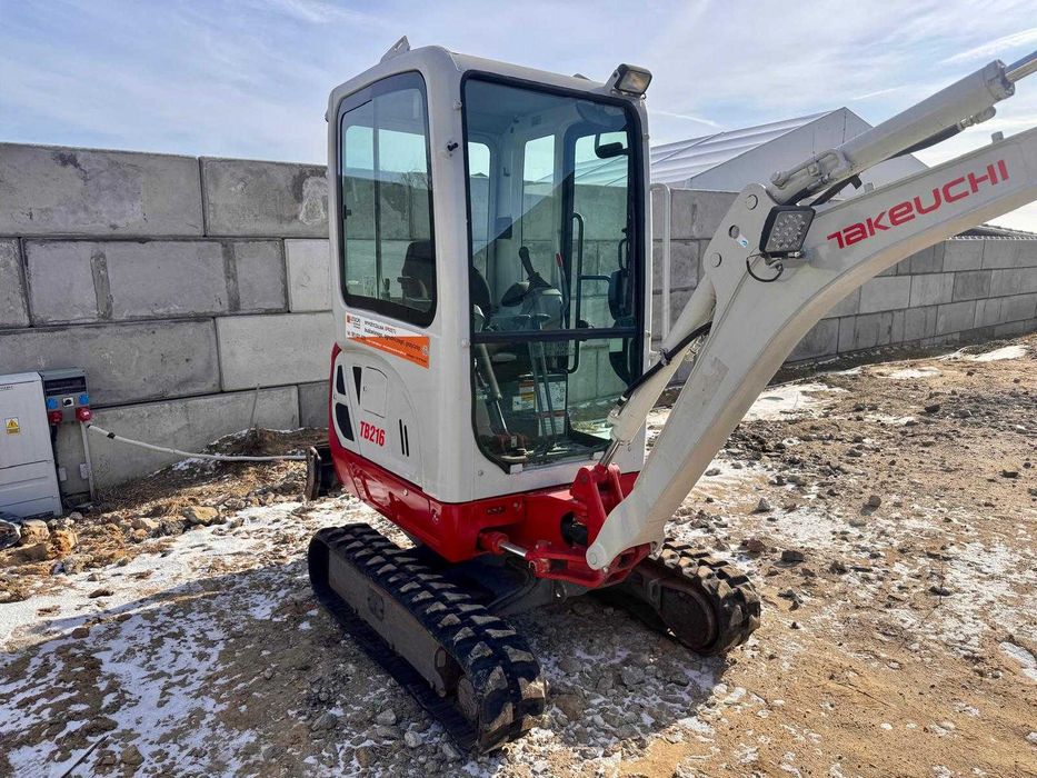 Minikoparka Takeuchi TB216-V3 2020r 2180mth salon PL 1 właściciel