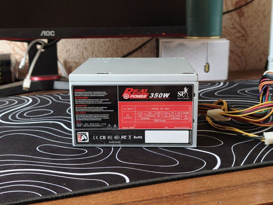 Блок живлення Super Power / Real Power 350W (Model 300XA)