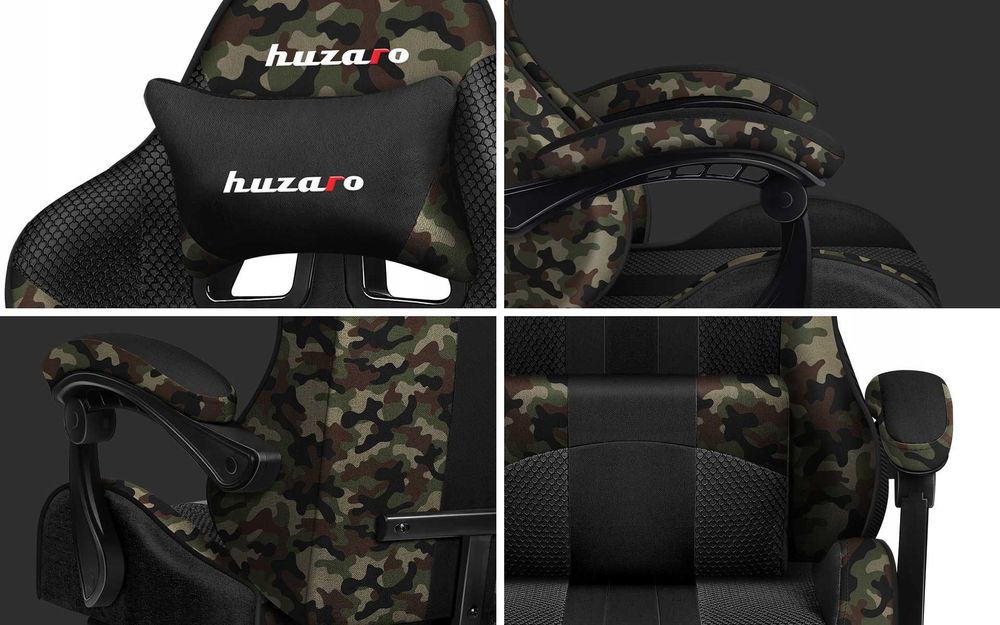 Компьютерное кресло для геймера Huzaro Force 4.7 Camo Mesh