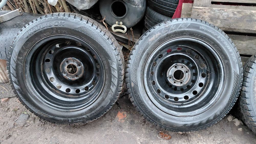 Диски з резиною Fiat Doblo R15 4х98 HANKOOK i*cept iZ2 W616 185/65R15 ...