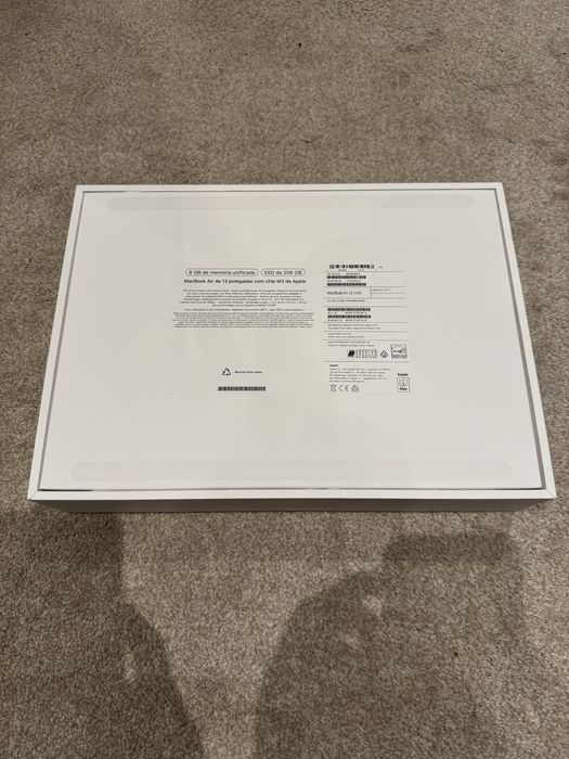 MacBook Air 13 polegadas | M3 | 8GB RAM | 256GB SSD