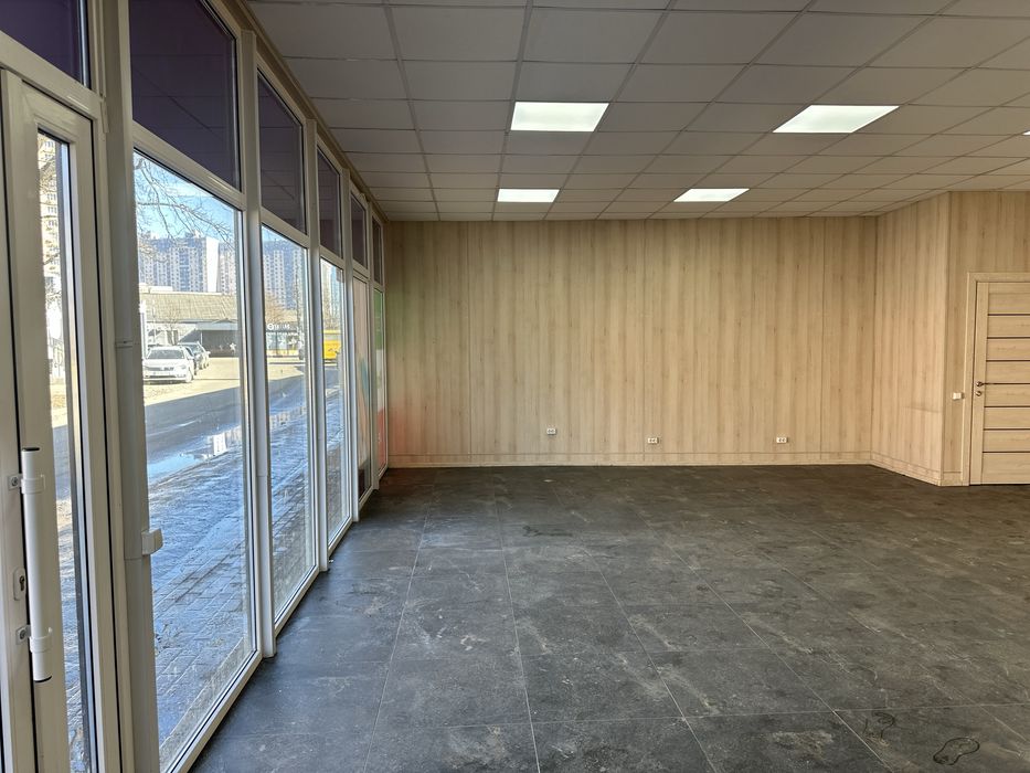Оренда нового комерційного примішення 60 м2 з ремонтом, Коцюбинське