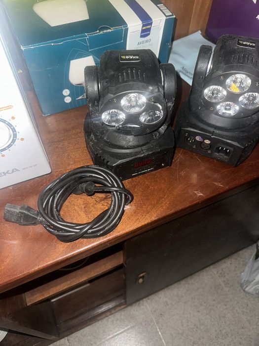 3 moving heads Ibiza Light LMH-MINIWASH