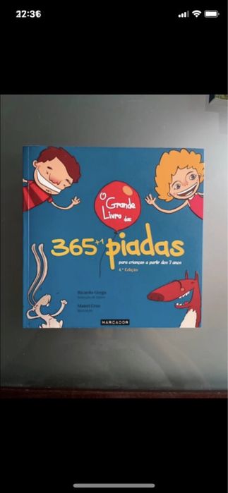 Livro ‘365 piadas +1’