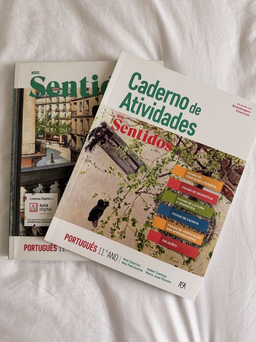 Manual + Caderno de Atividades – Novo Sentidos | Português 11.º Ano