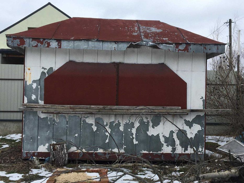 Кіоск / Будівельна будка 4,5×2,5 з електрикою та лічильником .