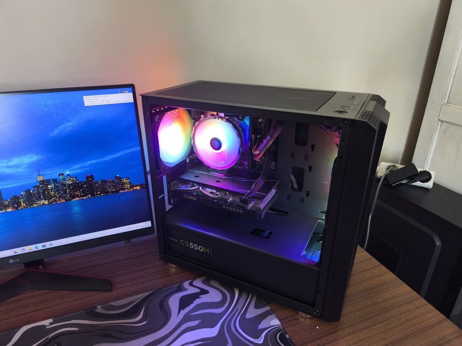 Torre gamer Ryzen 5 2600 RX 5700
