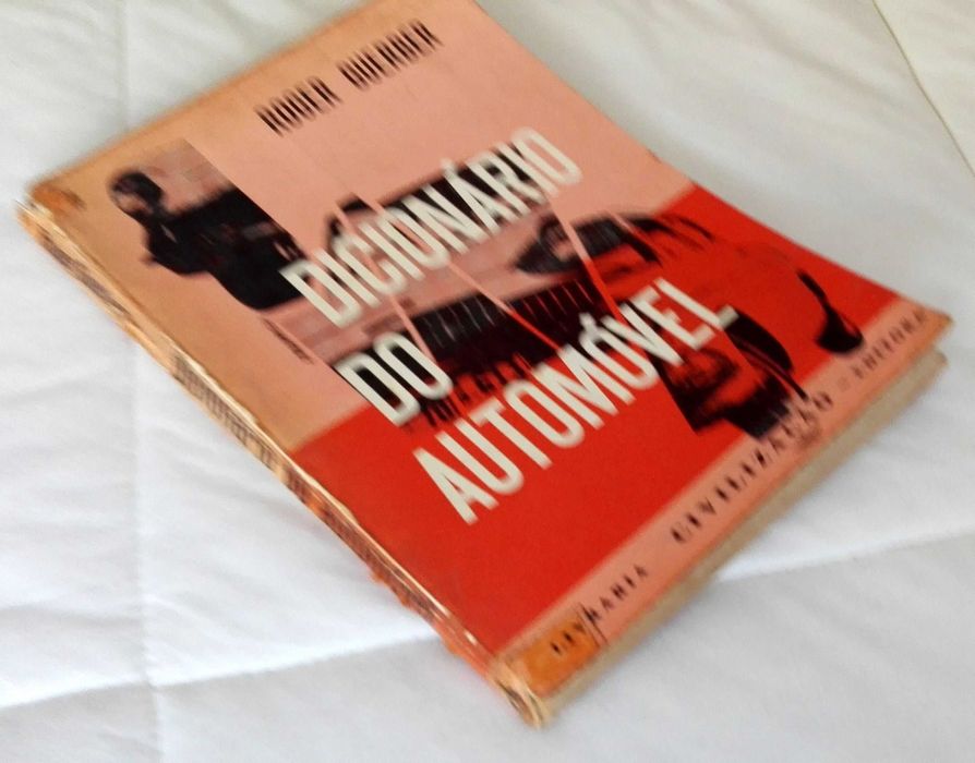 Livro Dicionário do Automóvel (mui antigo)