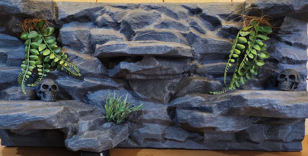 Ścianka do terrarium 3d 80x40h